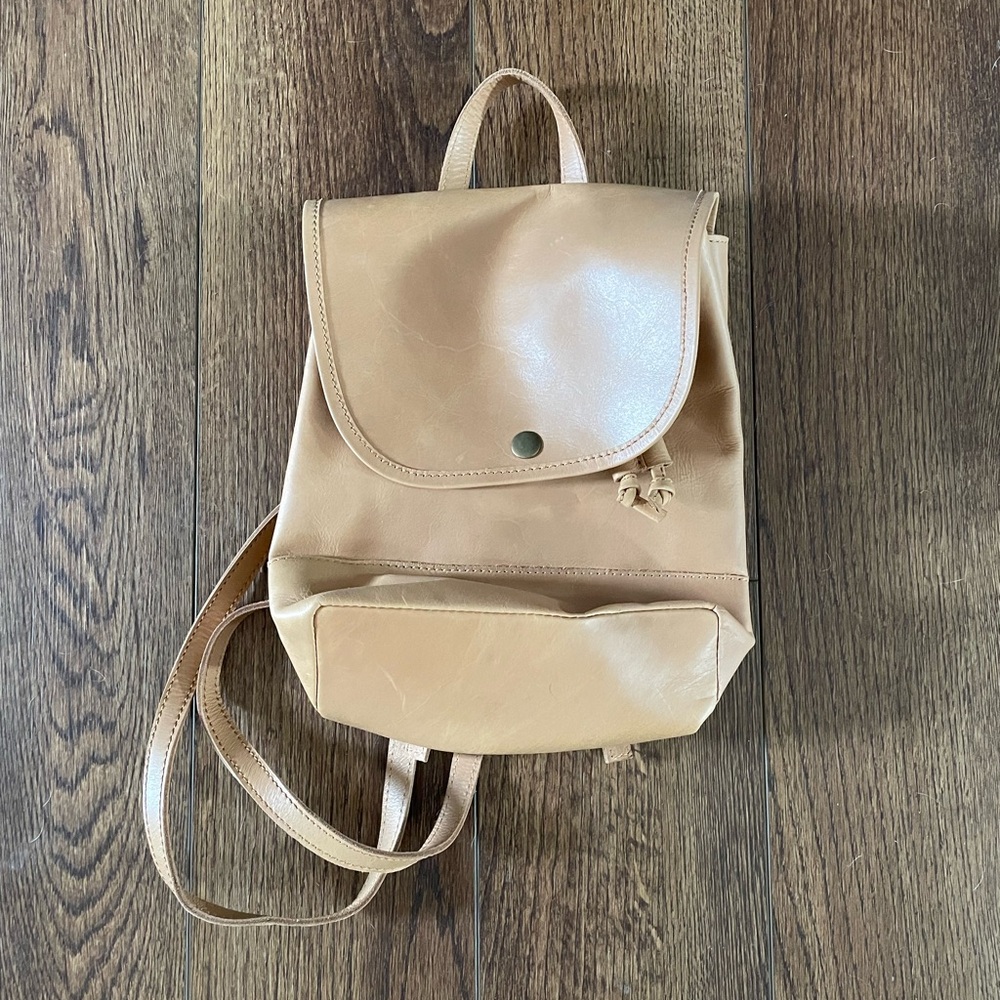 ABLE Leather Backpack